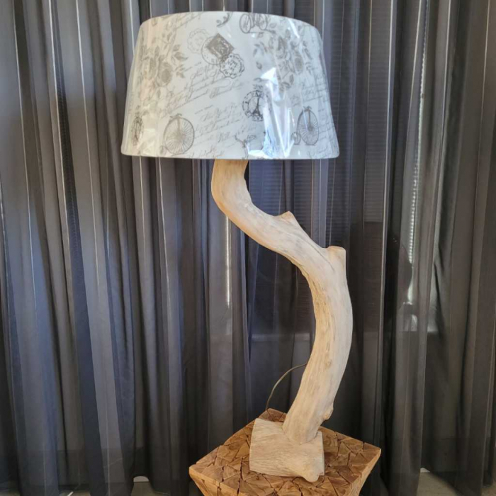 Boomstronk lamp (Oude Rijn)