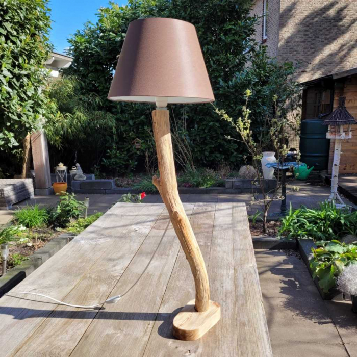 Boomstronk lamp (Pagediep)
