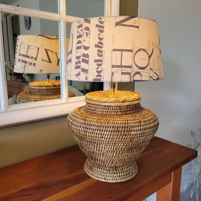 Rieten lamp (Riet) - Image 2